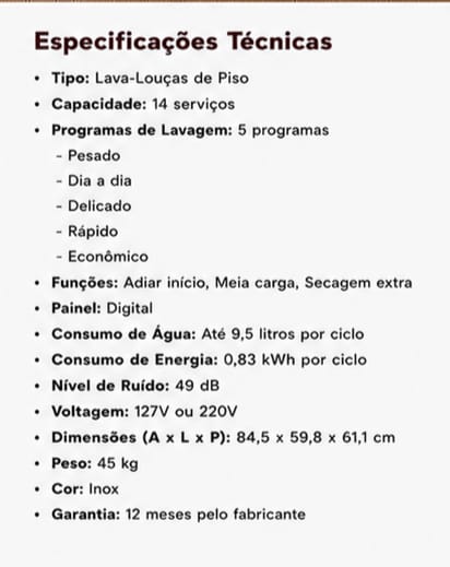 Lava-louças - Imagem 5