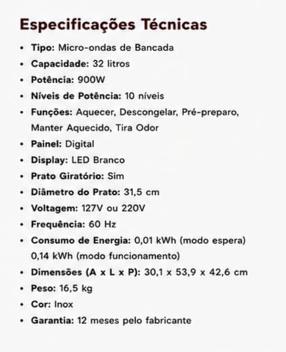 Micro-ondas - Imagem 5